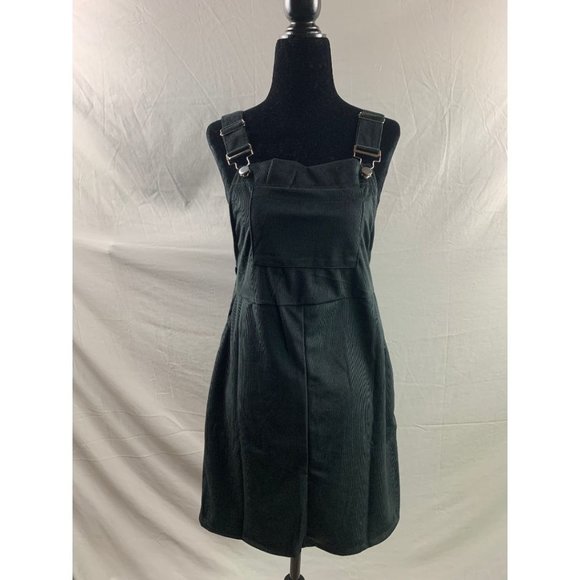 Corduroy Kangaroo  Pocket Overall Dress - Picture 5 of 5